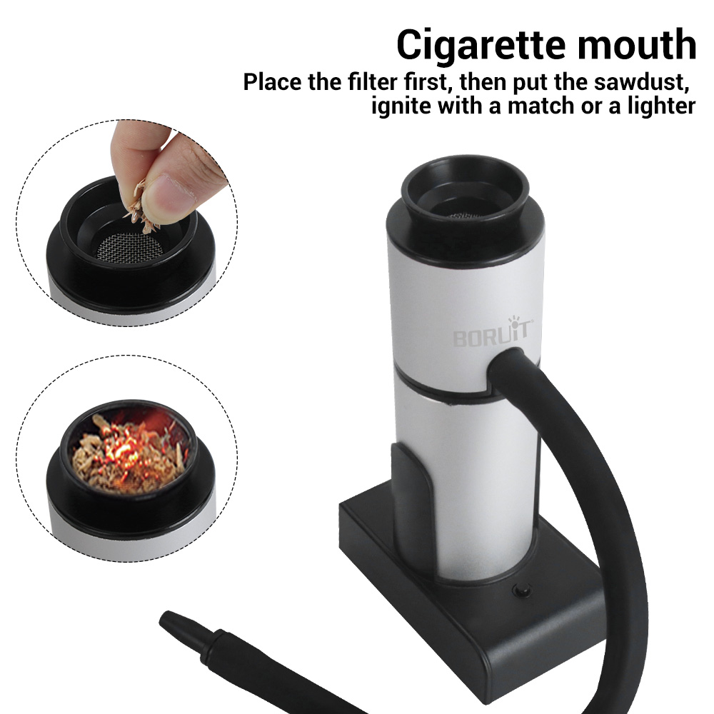BORUiT المحمولة المطبخ الجزيئي - مراجعة Smoking Gun Kit وسعره